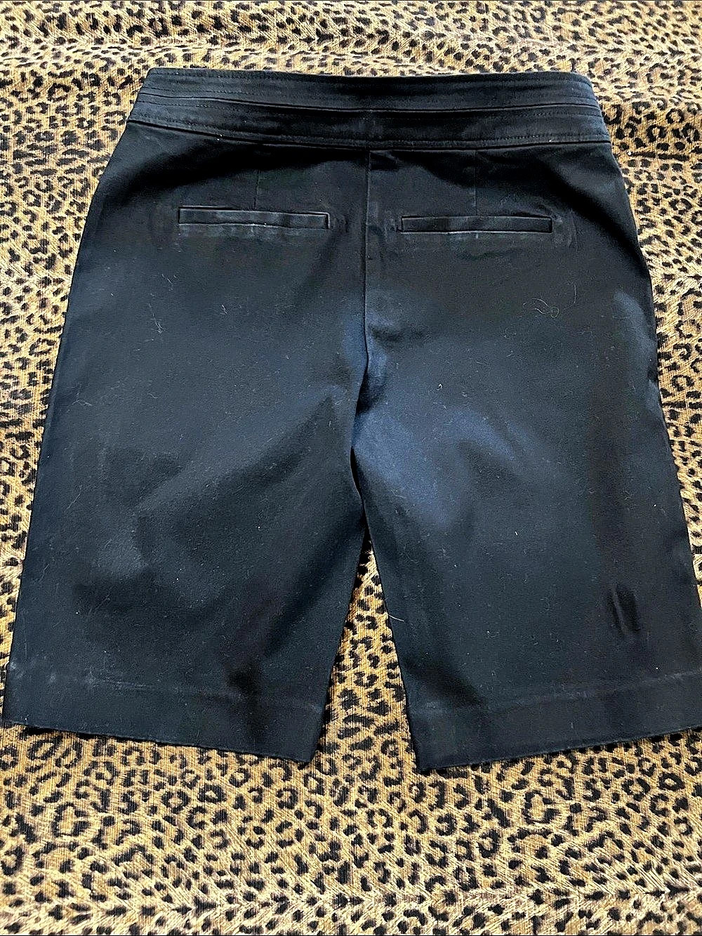 Cache Bermuda Shorts Black Size 4 - Picture 5 of 5